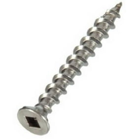 The Hillman Group 70908 8 X 1-1//4-Inch Stainless Steel Pan Head Square Drive Sheet Metal Screw 100-Pack